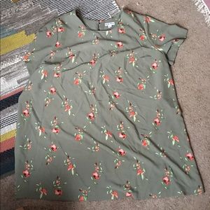 Floral shift dress 4x